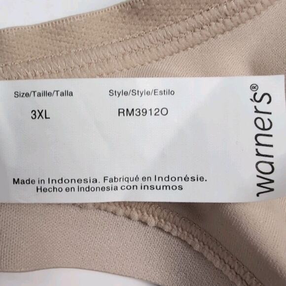 Warners 2-Pack Wireless Bras Womens Plus Size 3X Lightly Lined Seamless NEW NWT - Picture 5 of 8